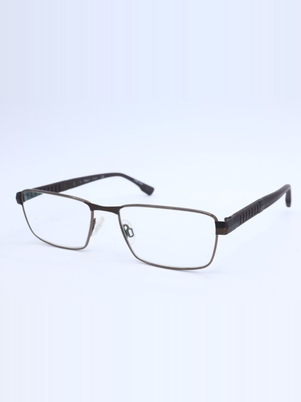 Flexon Latitude E1111 210 Brown Eyeglass Frames 54mm